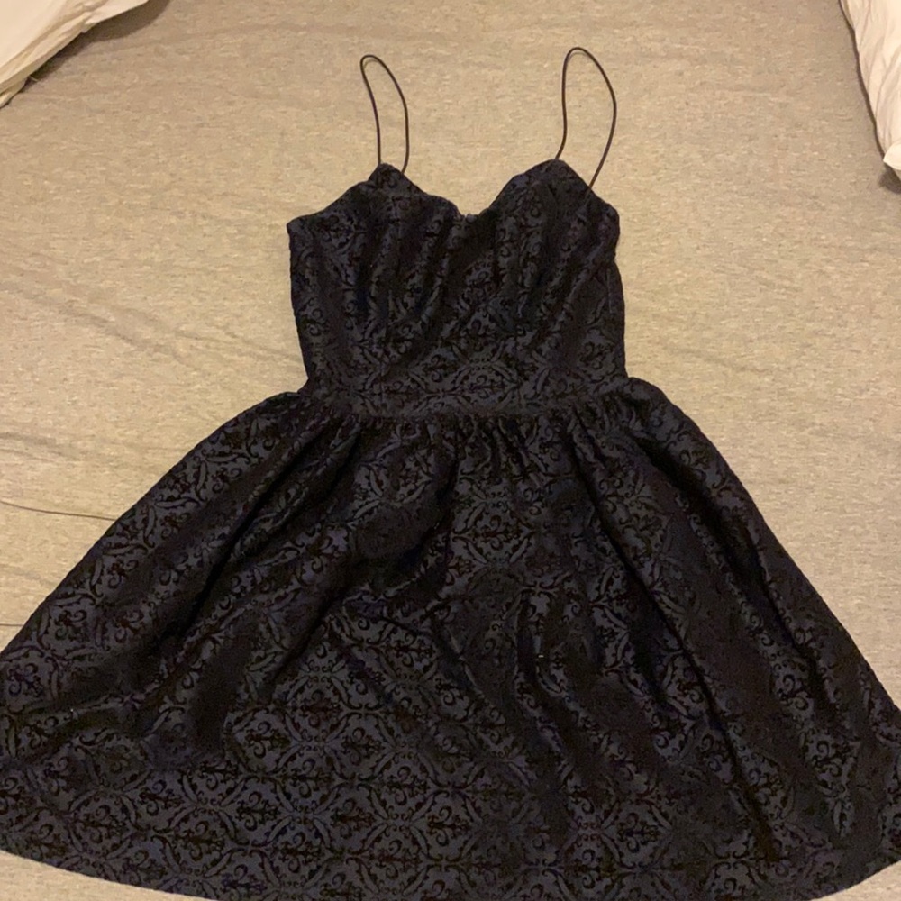 Dark blue dress by Aqua